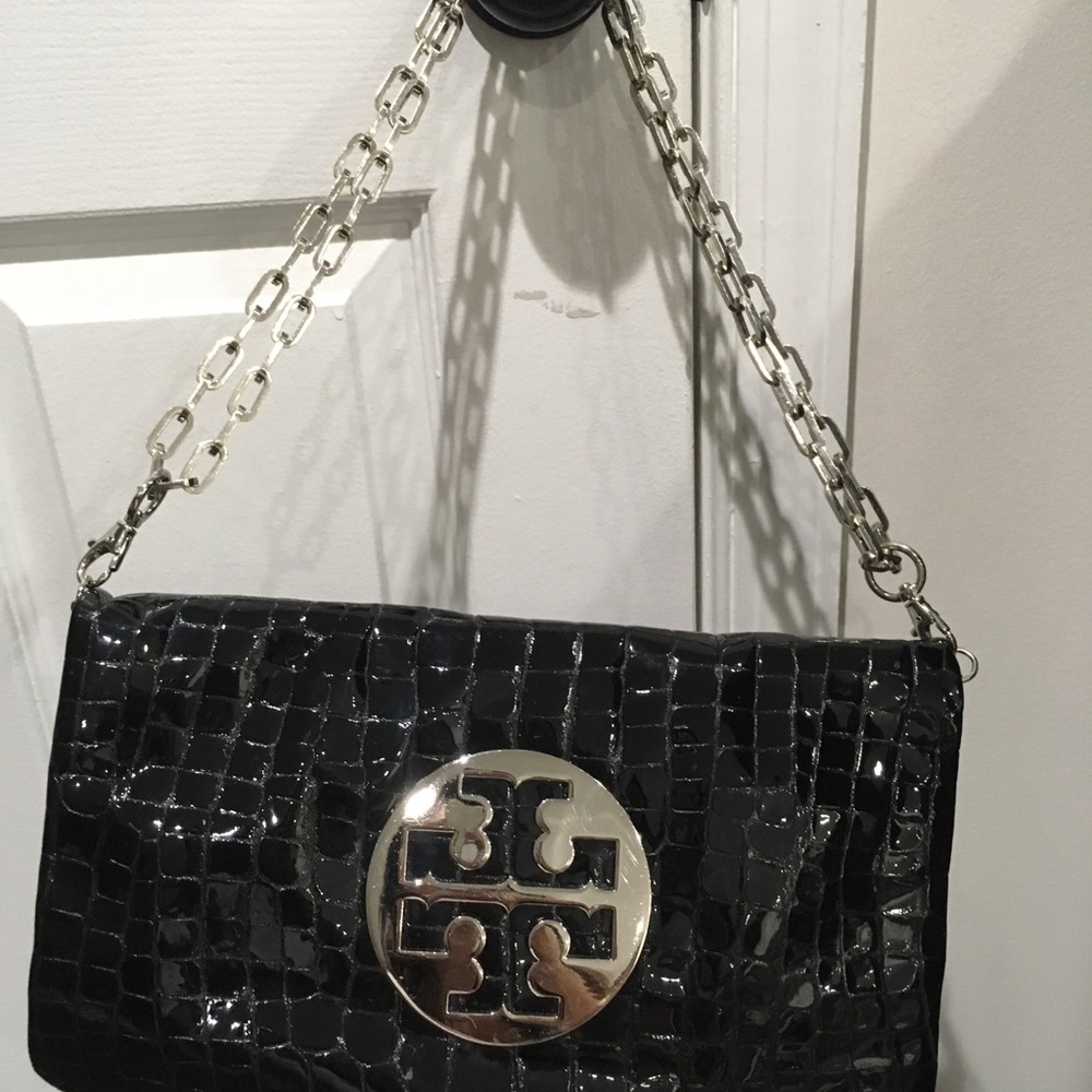 Tory Burch patent Leather Convertible bag